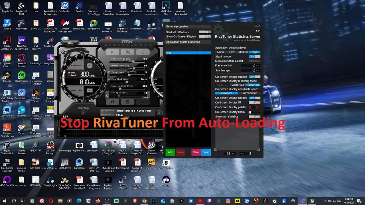 RivaTuner Keeps Loading: How To Properly Disable RivaTuner and Stop it ...