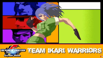 The King of Fighters 2001: Arcade Mode - Team Ikari Warriors