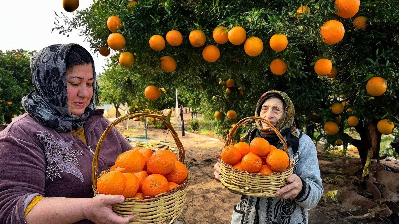 АПЕЛЬСИНОВЫЙ ДЖЕМ И ВКУСНЫЕ РЕЦЕПТЫ - ДЕРЕВЕНСКАЯ ЖИЗНЬ У БАБУШКИ!