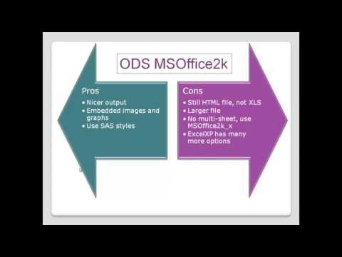 Hooking Up SAS and Excel - Part 8 - Third-party Control Code - by Colin Harris - Knoware from YouTube · Duration: 4 minutes 4 seconds Hooking Up SAS and Excel - Part 8 - Third-party Control Code - by Colin Harris - Knoware from YouTube · Duration: 4 minutes 4 seconds