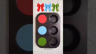 Red, Sky Blue &amp; Forest Green #art #colormixing #colormixingmagic #shorts #satisfying #colors #asmr