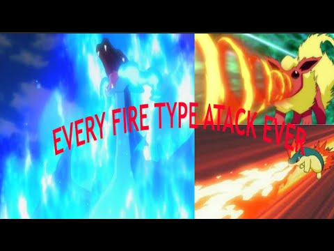 All fire type moves ever used in anime