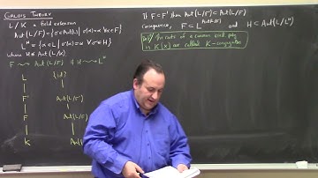 Abstract Algebra II: characterizing Galois extensions, Fundamental Correspondence Thm, 2-4-22 part 1