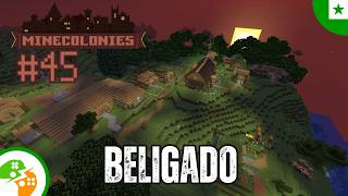 Ni beligas la vilaĝon | Minecraft Minecolonies E45 | Esperanto