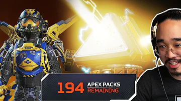 I've had these lootboxes for 392 days... What's inside? (Opening ~200 Apex Packs!)