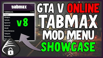 Tabmax Mod Menu v8 SHOWCASE! | FREE GTA V Mod Menu | NEW UPDATE! | Smooth Menu