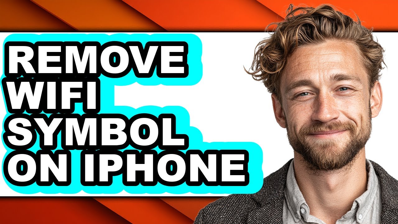 How to Remove Wifi Symbol on Iphone - Step by Step