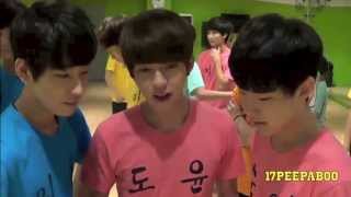 130723 seventeen tv wonwoo+doyoon+soonyoung singing cut