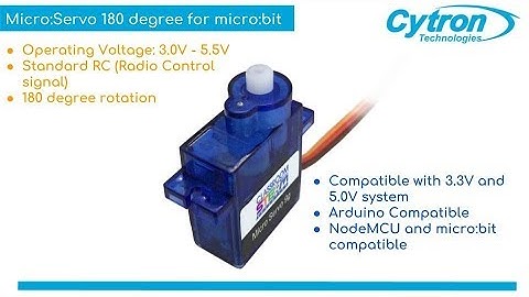 Micro Servo for Low-Voltage Microcontrollers – Perfect for micro:bit! #Servo #Microbit