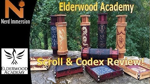 Elderwood Academy Scroll & Codex Review | Nerd Immersion
