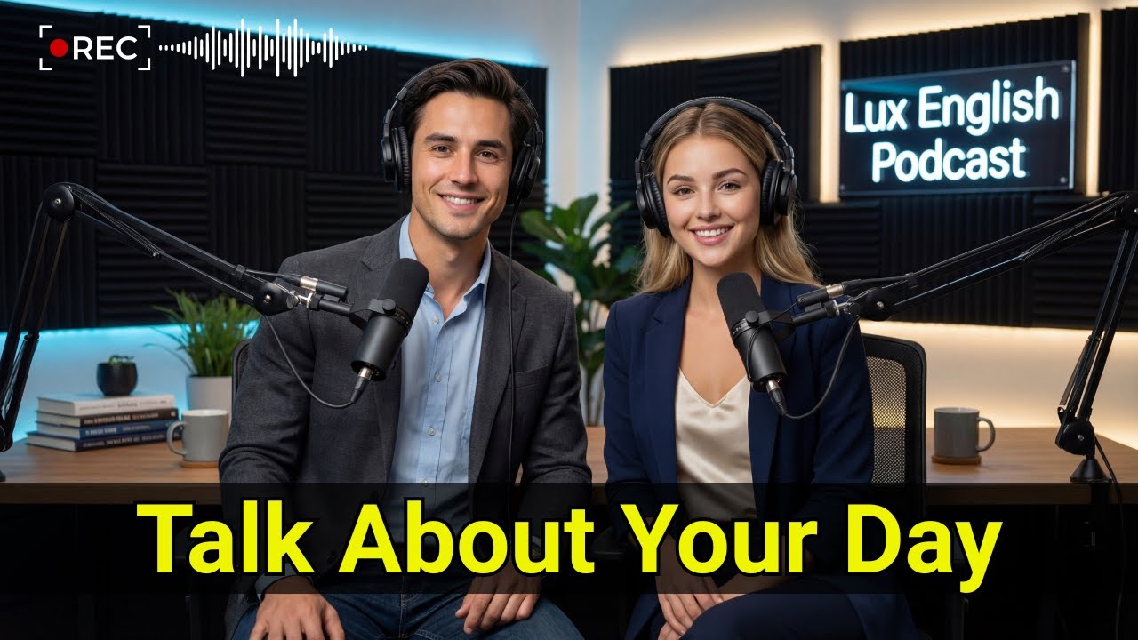 Daily Routine English Conversation: Talk About Your Daily Activities in English | English Podcast