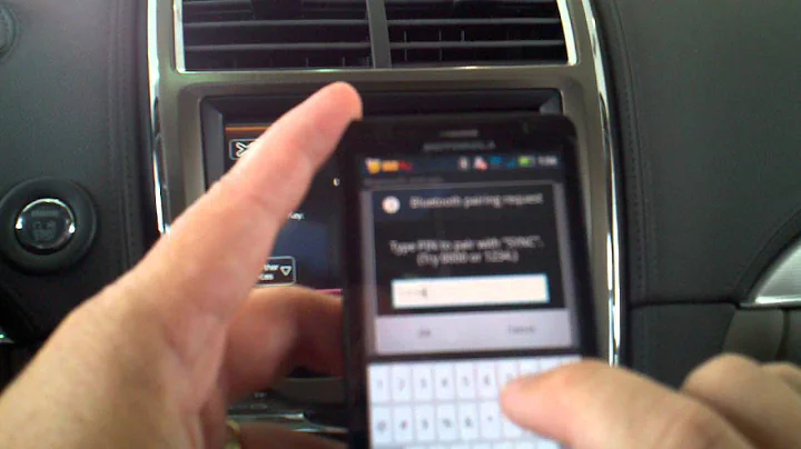 Syncing an Android device to Microsoft SYNC with My Lincoln Touch or My Ford Touch