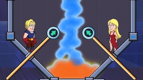 Save Her Gameplay Level Solution/ Husband Wife Game Pull The Pin