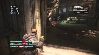 Gears of War Judgment: GoWJ FFA : Funny Trick Shot with the gnasher