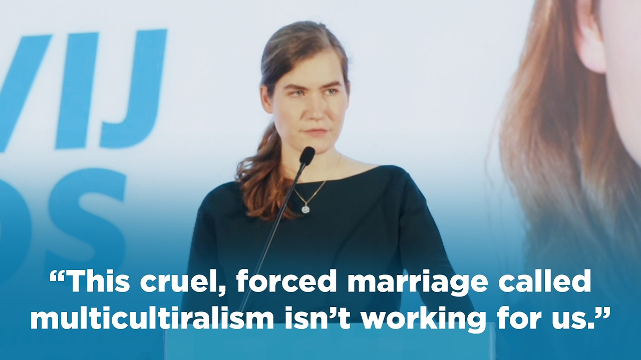 Thumbnail "We leven niet langer in angst om 'racist' te worden genoemd", Lidewij de Vos bij Remigration Summit