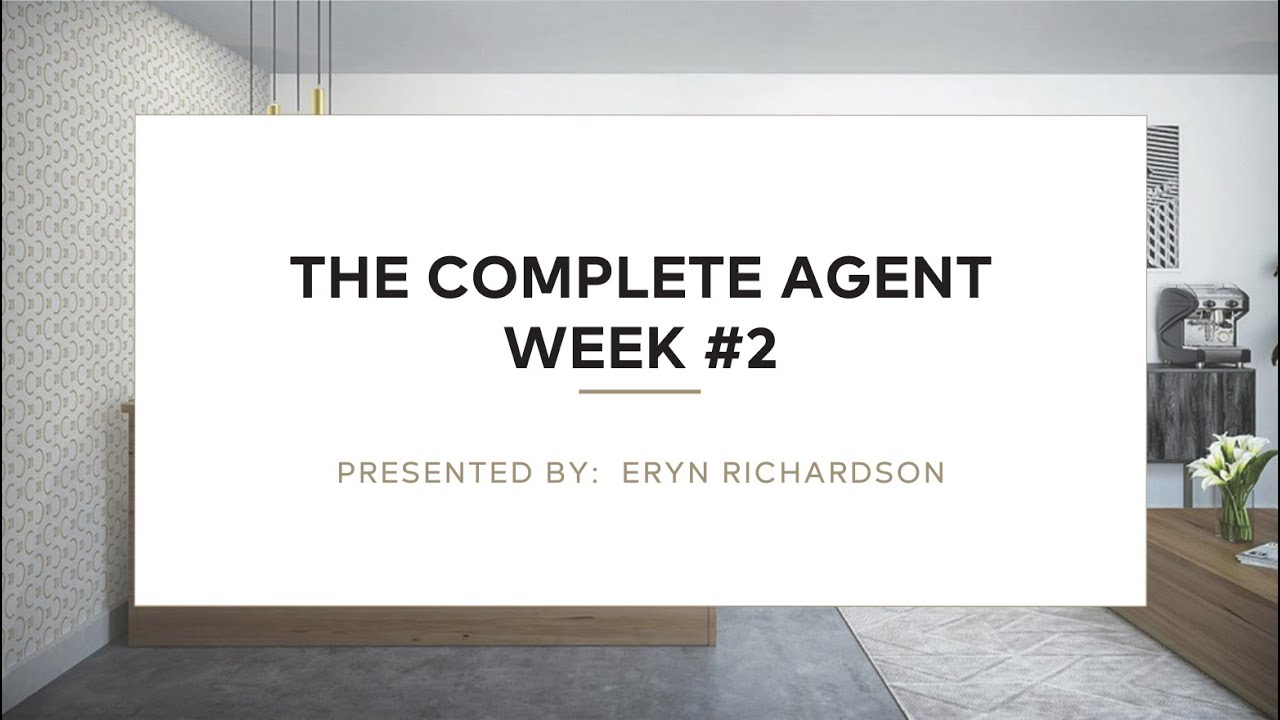 The Complete Agent Week #2 - YouTube