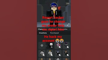 help guys I need your help he hack my account please report the hacker he hack my account