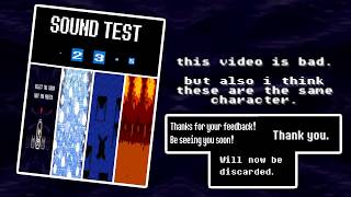 Sound Test Room vs  /chapter5 Audio Comparison and Analysis | DELTARUNE