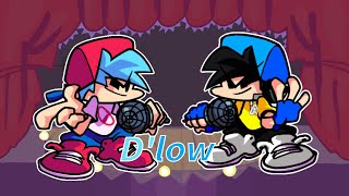 Fnf Dlow But Bf And Sing It.