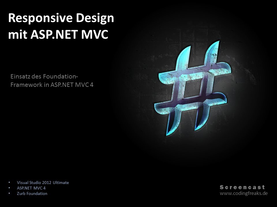 Responsive Design mit ASP.NET MVC und Zurb Foundation - YouTube