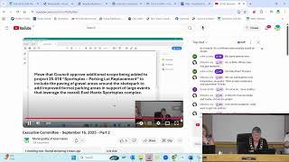 Executive Committee - September 16, 2025 - Part 2