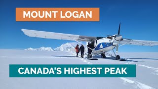 We Landed by Mount Logan! | Epic Glacier Experience in the YUKON. Canada