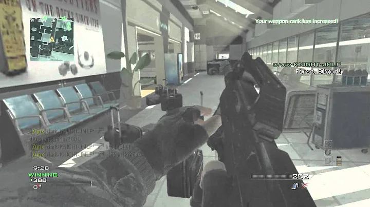 best nasty first blood & triple kill secondary weapon MW3