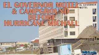 EL GOVERNOR MOTEL & CAMPGROUND IN MEXICO BEACH FLORIDA BEFORE HURRICANE MICHAEL