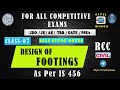 Class - 07|👉 As Per - IS 456 ✍️FOUNDATIONS - Design Concepts✍️|✍️Civil Wings✍️|