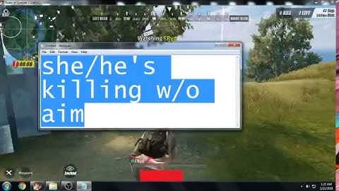 RULES OF SURVIVAL | CHEATER SPOTTED !!!!!!! (ROS) 2018 WALL HACK