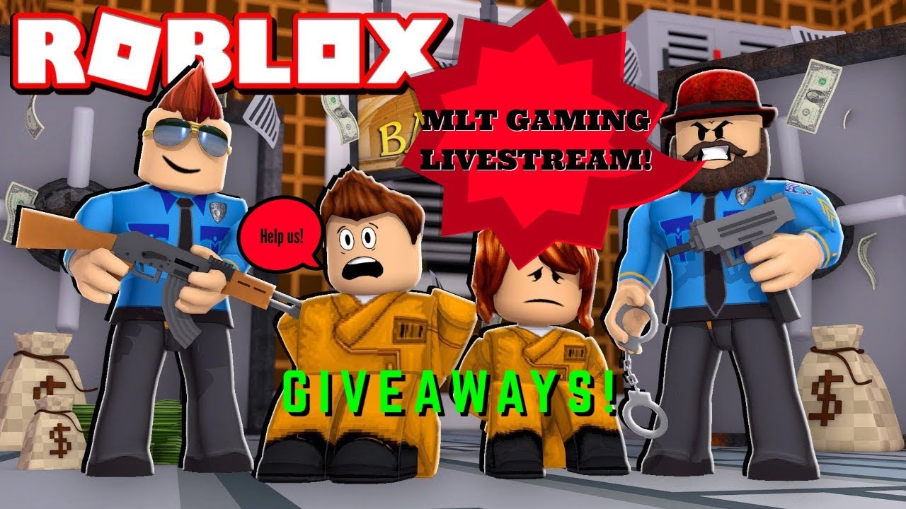 Roblox Jailbreak Giveaways Live Stream With Subs Hd - roblox jailbreak jb cash giveaway oct 30 lisbokate live