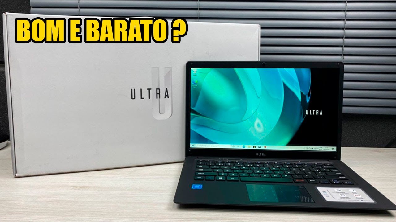 NOTEBOOK ULTRA 14 PENTIUM 4GB 120GB SSD | SERÁ o famoso BOM E BARATO?  Unboxing e Impressões