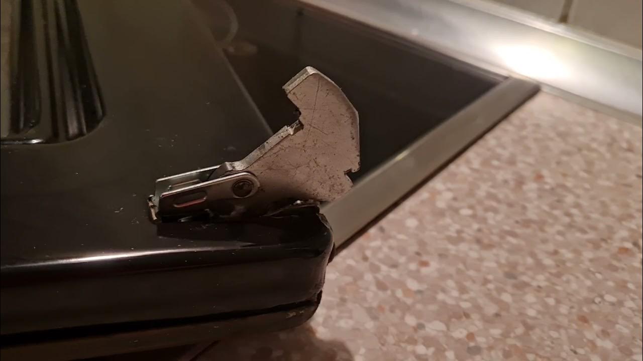 Electric Oven Door Removal for Cleaning and Reinstall Step by Step Guide YouTube