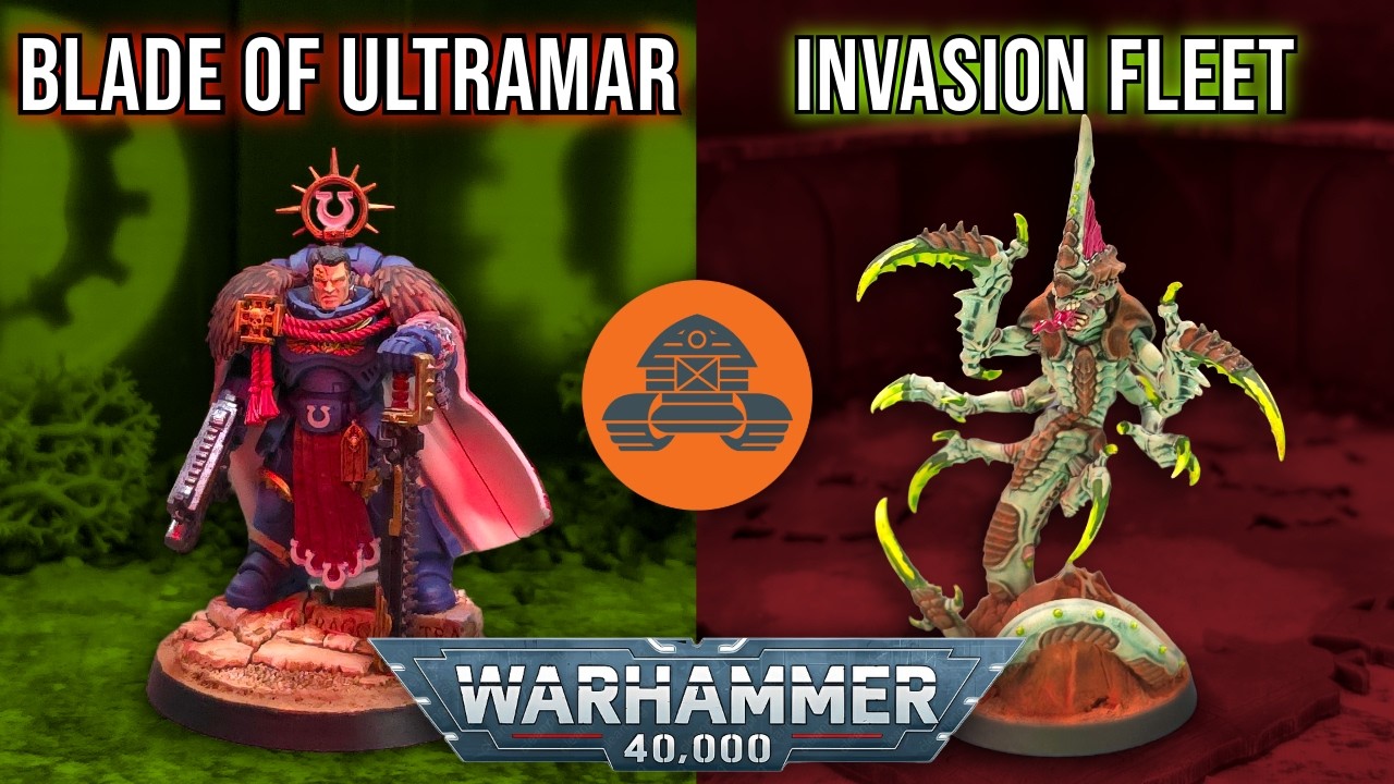Ultramarines vs Tyranids | Warhammer 40,000 Battle Report