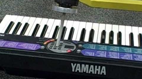 Cool Stuff at Dunwoody: Fanuc  Robot Playing the Piano