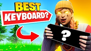 Trying The New BEST Keyboard On Fortnite! - Better Than Apex Pro? | Dierya DK63