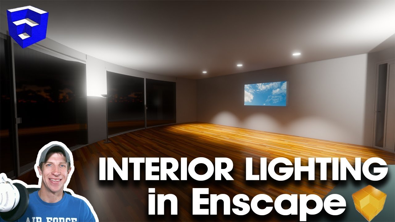 ADDING LIGHTING TO RENDERING Enscape for SketchUp YouTube