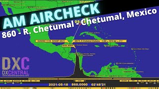 860 - XECTL - Radio Chetumal - Chetumal, Quintana Roo, Mexico (Charleston) screenshot 2