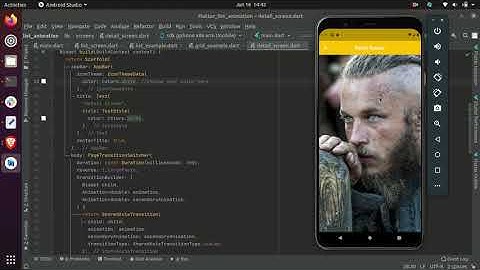 Flutter List View and Grid View Animate - Transition