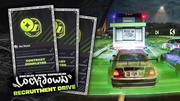 NFS Unbound - All Recruitment Drive Contracts (Lockdown)