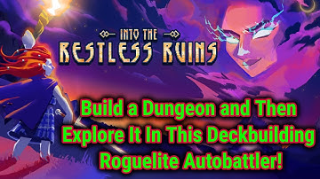 Into The Restless Ruins - Episode 1 - 2025 PS5 Gameplay - Build and Explore Your Own Dungeon!