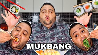 KİLOM SİZİ İLGİLENDİRMEZ! (KAFANIZA OTURMADIĞIM SÜRECE) SUSHI MUKBANG