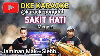 SAKIT HATI - MEGY Z - KARAOKE PONGDUT