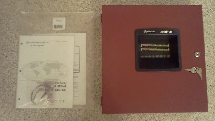 SOLD Fire-Lite MS-2 Fire Alarm Control Panel