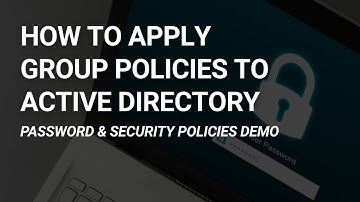 IT Security with Active Directory | Group Policy Walkthrough