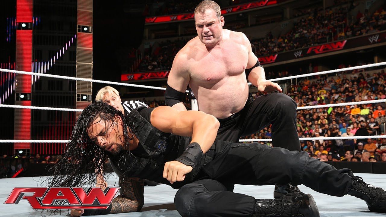 Kane Vs Roman Reigns Wwe App Vote Match Raw March 31 2014