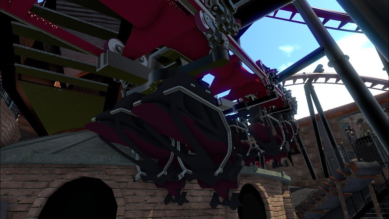 No Limits 2 F.L.Y. Onride | POV | Rookburgh bei Tag