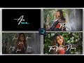 Chaliya Cheliya Love Song Lyrical Edit Tutorial | Alight Motion Telugu Trending Reels