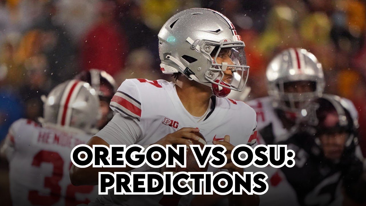 Oregon at Ohio State Predictions and Picks YouTube