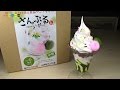 DIY Replica Food Kit - Matcha Parfait　食品サンプルキットさんぷるん　抹茶パフェ作り
